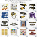 OHOME Graduation Banner 2025 Blue Congrats Grad Backdrop Party Decor by Deal US