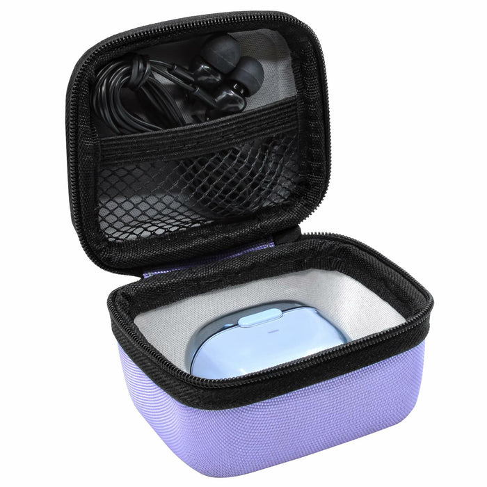 Stukcaze Bitzee Hard EVA Carrying Case Purple 3.9x3.1x4.4in Waterproof Dustproof by Deal US