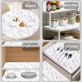 NCANBUS Shelf Liner Non-Slip Waterproof Marble 18in x 20ft Thick Strong Grip by Deal US