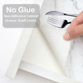 NCANBUS Shelf Liner Non-Slip Waterproof Marble 18in x 20ft Thick Strong Grip by Deal US