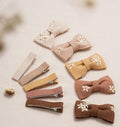 FANCY CLOUDS Baby Hair Clips 10 pcs Handmade Daisy Bows Barrettes Accessories by Deal US