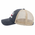 Beafoliya Texas Flag Trucker Hat Women Mesh Baseball Cap Purplish Blue by Deal US