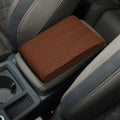 RGOAANC Car Console Armrest Cover Leather Memory Foam 12.6x8.5 Universal by Deal US