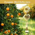 3D Metal Bird Scare Discs Set Double-Sided Reflectors Outdoor Garden Decor by Deal US