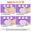 Hand-Held Rhythm Master Dance Machine Educational Toy Purple Bunny Kids 3-12 by Deal US