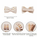FANCY CLOUDS Baby Hair Clips 10 pcs Handmade Daisy Bows Barrettes Accessories by Deal US