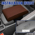 RGOAANC Car Console Armrest Cover Leather Memory Foam 12.6x8.5 Universal by Deal US