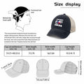 Beafoliya Texas Flag Trucker Hat Women Mesh Baseball Cap Purplish Blue by Deal US