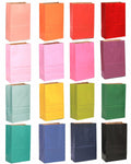 qiqee 32Pcs Treat Paper Bags Mini Snack 5.1x3.1x9.4in Rainbow Colors by Deal US