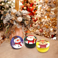 Christmas Scented Candle Set 3 Pack Soy Apple Cinnamon Cedar Vanilla 2.5oz by Deal US