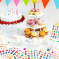 MotiMind 100 Pcs Rainbow Disposable Party Napkins Birthday Supplies by Deal US