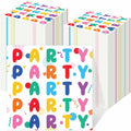 MotiMind 100 Pcs Rainbow Disposable Party Napkins Birthday Supplies by Deal US