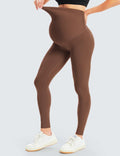 BONVIGOR Maternity Leggings Over Belly Full Length Yoga Pants by Deal US