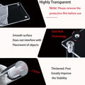 TECHSHARE Clear Acrylic 3-Tier Display Stand Organizer Transparent by Deal US