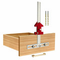 TOURACE Cabinet Handle Jig Aluminum Template Tool Red Woodworking Ruler by Deal US