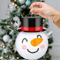 Riakrum 12 Pcs Winter Snowman Paper Lanterns Hanging Christmas Ornaments by Deal US