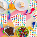 MotiMind 100 Pcs Rainbow Disposable Party Napkins Birthday Supplies by Deal US