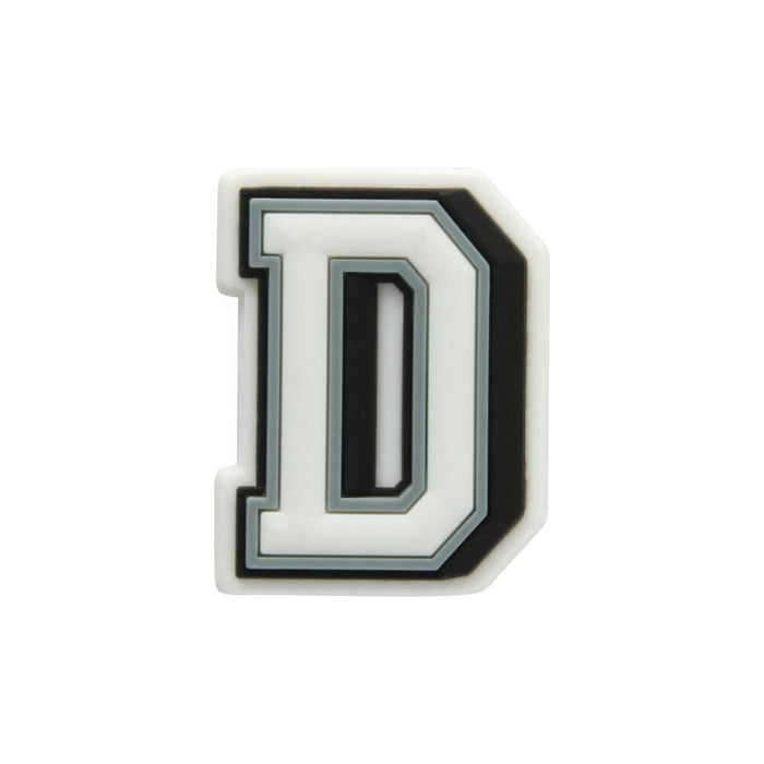 Crocs Jibbitz Letter D Shoe Charms One Size by Deal US