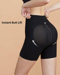 Zoe Jacobs Butt Lifting Shapewear Shorts Tummy Control Black XL by Deal US