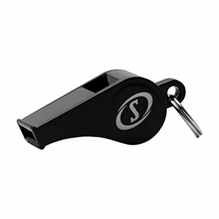 Spalding Plastic Whistle with Lanyard Black 1-Pack by Deal US