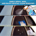 Glue Gone Car Window Cleaner Spray 500ml Streak-Free Shine Safe on Tints by Deal US
