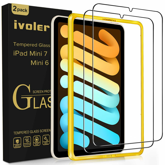 ivoler 2 Pack Tempered Glass Screen Protector for iPad Pro 11 Inch 5th Gen 2024 by Deal US