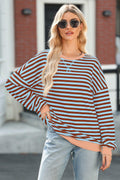 AlvaQ Women's Oversized Sweatshirt Round Neck Long Sleeve Pink Size S by Deal US