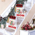 TSUYAWU Grandma Christmas Stocking Holiday Decoration 18x12 Inch by Deal US