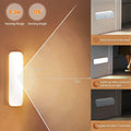 Peayale LED Motion Sensor Nightlight Rechargeable Cordless White Wall Light by Deal US