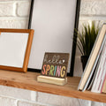 ANIANG Hello Spring Rustic Wood Plaque Sign with Stand Farmhouse Decor by Deal US