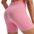 Athletic Shorts Women Gym Yoga Workout High Waisted Pink Size XS by Deal US