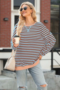 AlvaQ Women's Oversized Sweatshirt Round Neck Long Sleeve Pink Size S by Deal US