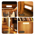 Peayale LED Motion Sensor Nightlight Rechargeable Cordless White Wall Light by Deal US