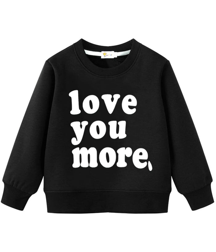 EULLA Toddler Boys Valentines Day Love You More Sweatshirt Size 2T by Deal US