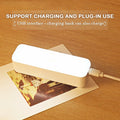 Peayale LED Motion Sensor Nightlight Rechargeable Cordless White Wall Light by Deal US