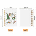 Ecezatik Christmas Notebook Jesus Is the Season 5.5x8.3 Inch Spiral by Deal US