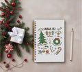 Ecezatik Christmas Notebook Jesus Is the Season 5.5x8.3 Inch Spiral by Deal US