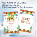 25pc Holy Guacamole Baby Shower Invitations Avocado Taco Mexican Fiesta B06 by Deal US