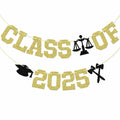 Glitter Class of 2025 Lawyer Graduation Banner Decor Party Supplies by Deal US