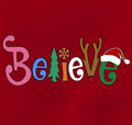 Boys Girls Toddler Reindeer Christmas Short Sleeve Holiday Red Tee Shirt Size 3T by Deal US