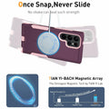 THMEIRA Samsung Galaxy S23 Ultra Case 2 Pack Belt Clip Screen Protector Purple by Deal US