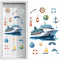 Toodoo 14 Pcs Nautical Cruise Door Magnets Anchor Boat Decorations by Deal US