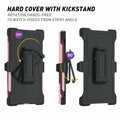 THMEIRA Samsung Galaxy S23 Ultra Case 2 Pack Belt Clip Screen Protector Purple by Deal US