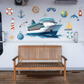 Toodoo 14 Pcs Nautical Cruise Door Magnets Anchor Boat Decorations by Deal US