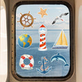 Toodoo 14 Pcs Nautical Cruise Door Magnets Anchor Boat Decorations by Deal US