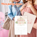 A Sweet Pumpkin Baby Shower Invitations Set of 25 Boho Pumpkin Girl Invites by Deal US