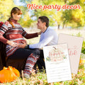 A Sweet Pumpkin Baby Shower Invitations Set of 25 Boho Pumpkin Girl Invites by Deal US