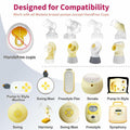 Nenesupply 17mm Flange Compatible with Medela Breast Pump Parts Replacement by Deal US