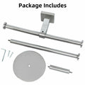 Double Toilet Paper Holder with Shelf Wall Mount 304 Stainless Steel by Deal US