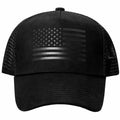 QYJ American Flag 3D Embossed Trucker Hat Mesh Snapback Adjustable by Deal US